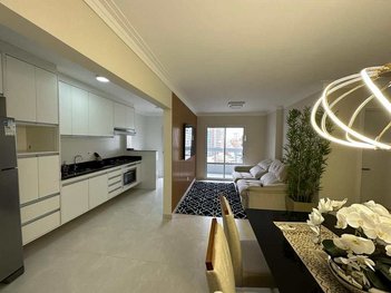 apartment em Rua Luiz Antônio de Andrade Vieira, Boqueirão - Praia Grande - SP