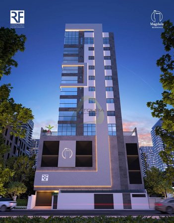 apartment em Rua 256, Meia Praia - Itapema - SC