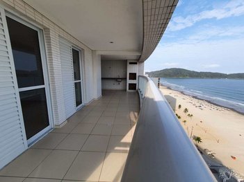 apartment em Rua Luiz Antônio de Andrade Vieira, Boqueirão - Praia Grande - SP