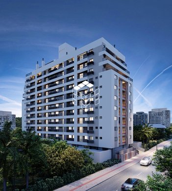 apartment em Rua Manoel Loureiro, Barreiros - São José - SC