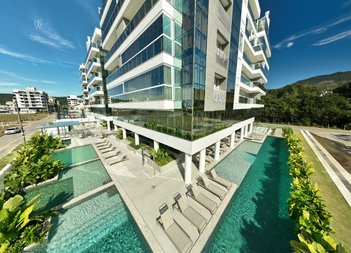apartment em Avenida Governador Irineu Bornhausen, Palmas - Governador Celso Ramos - SC