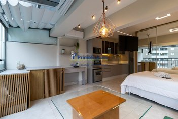 apartment em Alameda Iraé, Indianópolis - São Paulo - SP