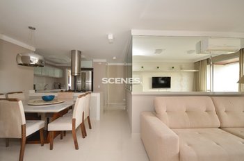 apartment em Rua Alcebíades Plaisant, Água Verde - Curitiba - PR