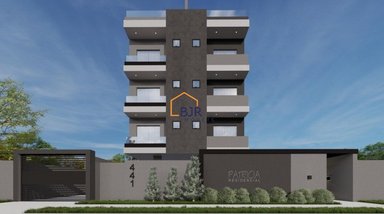 apartment em Rua das Guianas, Centro - Pinhais - PR