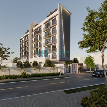 apartment em Alameda Júlia da Costa, Campina do Siqueira - Curitiba - PR