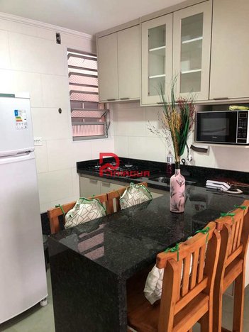 apartment em Rua Pedro Álvarez Cabral, Aviação - Praia Grande - SP