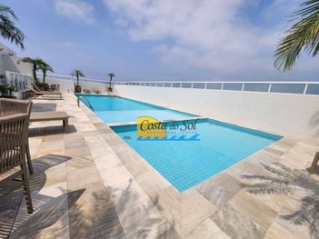 apartment em Rua Paraguassú, Boqueirão - Santos - SP
