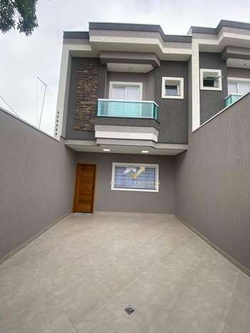 house em Rua Gutemberg, Jardim Santo Antônio - Santo André - SP