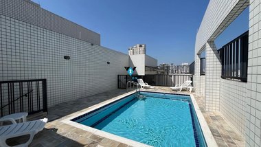 apartment em Avenida Doutor Epitácio Pessoa, Boqueirão - Santos - SP