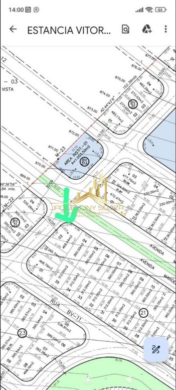 land_lot em Avenida Manoel Tavares, Residencial Bela Vista - Rio Verde - GO