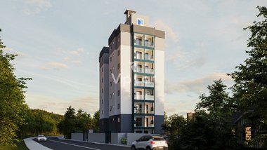 apartment em Rua Megalvio Mussi Junior, São João (Margem Esquerda) - Tubarão - SC