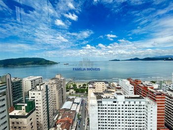 apartment em Rua Sampaio Moreira, Embaré - Santos - SP