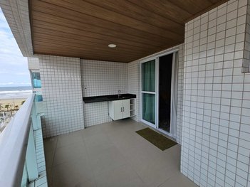 apartment em Rua Uruguai, Guilhermina - Praia Grande - SP