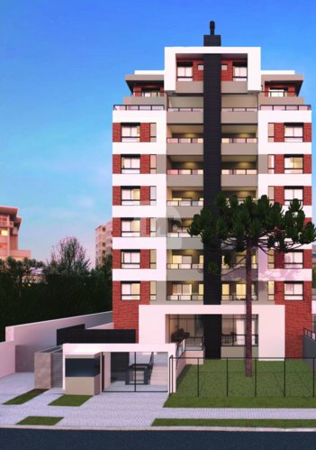 apartment em Rua Nicarágua, Bacacheri - Curitiba - PR