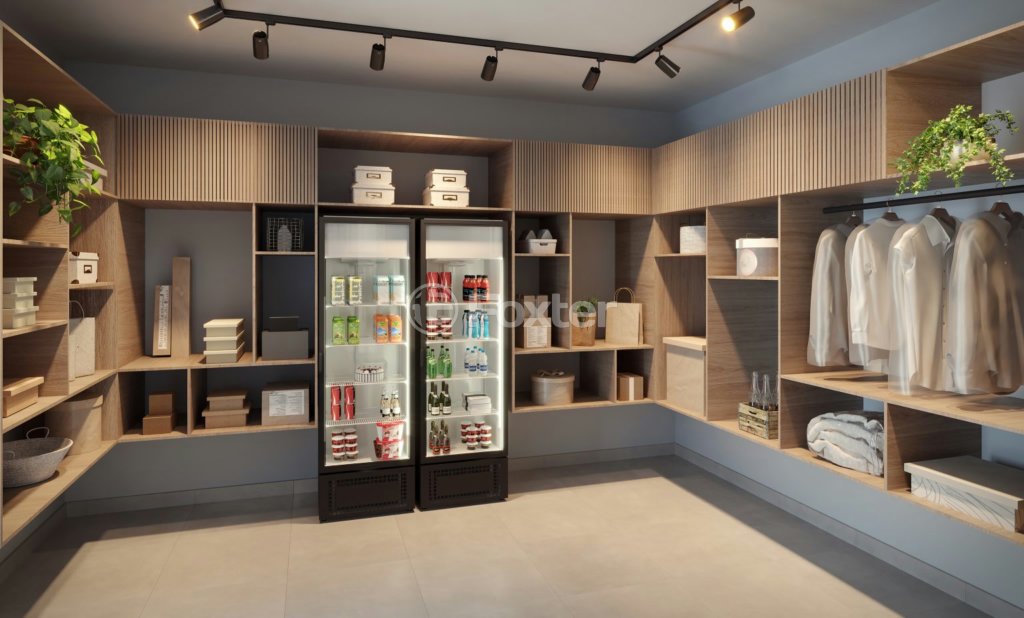 cozinha-com-armarios-planejados-e-geladeira-de-bebidas