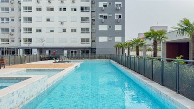 apartment em Rua Jayr Amaury Koebe, Jardim do Salso - Porto Alegre - RS