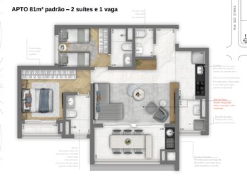 apartment em Rua dos Otonis, Vila Clementino - São Paulo - SP