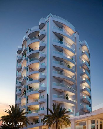 apartment em Delfim Mário de Pádua Peixoto, Praia Brava de Itajaí - Itajaí - SC