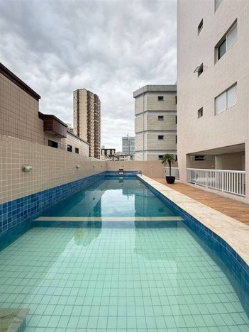 apartment em Avenida Juscelino Kubitschek de Oliveira, Caiçara - Praia Grande - SP