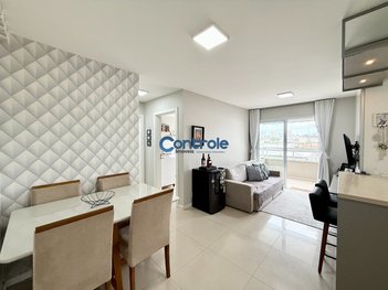 apartment em Rua Celso Bayma, Barreiros - São José - SC