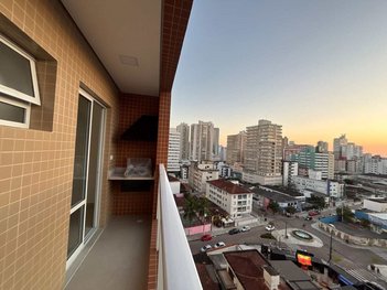 apartment em Rua Jundiaí, Boqueirão - Praia Grande - SP