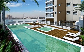 apartment em Alameda Francisco Alves, Jardim - Santo André - SP