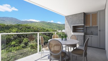 apartment em Irineu Bornhausen, Campinas - São José - SC