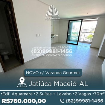 apartment em Rua Doutor Augusto Cardoso, Jatiúca - Maceió - AL