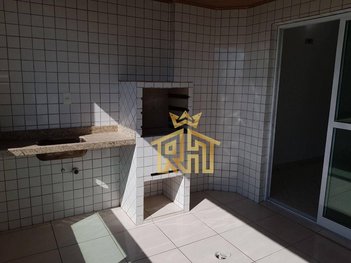 apartment em Rua Doutor João Sampaio, Guilhermina - Praia Grande - SP