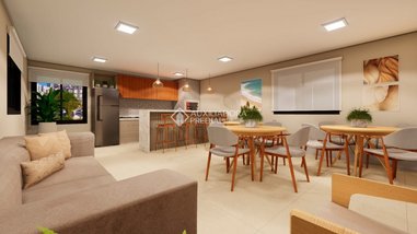 apartment em Rua Manoel Laurentino Gonçalves, Centro - Passo de Torres - SC