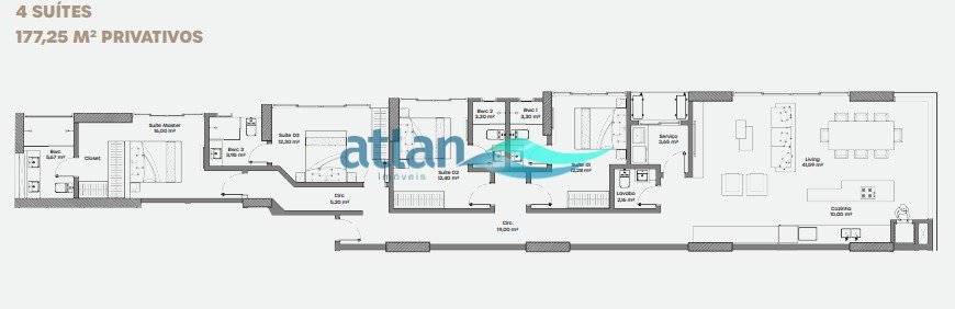 Apartamento a venda, Arium, Perequê, Porto Belo-SC (2)