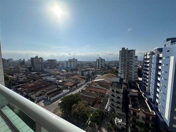 apartment em Rua Estados Unidos, Guilhermina - Praia Grande - SP