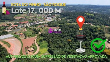 land_lot em Estrada do Vinho, Estação - São Roque - SP