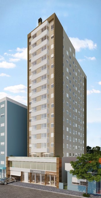 apartment em Rua Capitão Eleutério, Centro - Passo Fundo - RS
