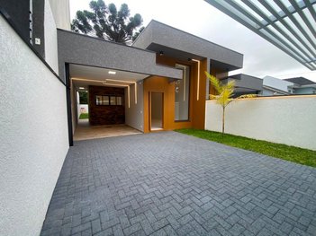 house em Rua Carlos Milano, Águas Belas - São José dos Pinhais - PR