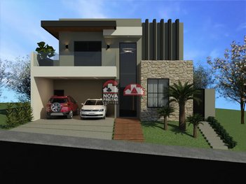 house em Rua das Margaridas, Condomínio Terras do Vale - Caçapava - SP