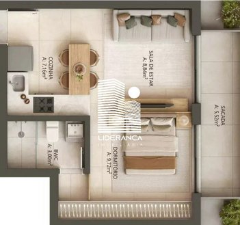 apartment em Rua dos Chernes, Jurerê - Florianópolis - SC