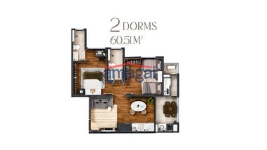 apartment em Rua Miguel Esper, Jardim Pereira do Amparo - Jacareí - SP