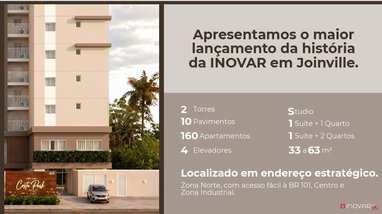 apartment em Rua Landmann, Costa e Silva - Joinville - SC
