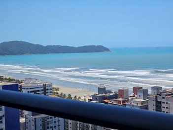 apartment em Rua Pero Vaz de Caminha, Aviação - Praia Grande - SP