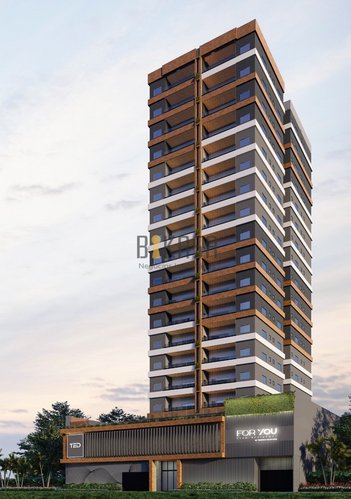 apartment em Rua 254, Meia Praia - Itapema - SC