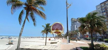 apartment em Avenida Rio Branco, Canto do Forte - Praia Grande - SP