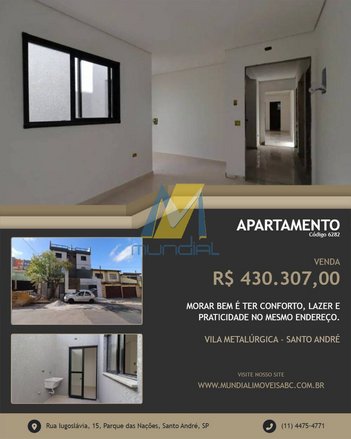 apartment em Rua Santa Maria Goretti, Utinga - Santo André - SP