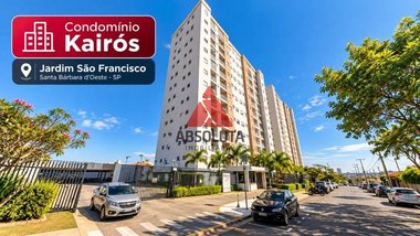 apartment em Rua Caiapós, Jardim São Francisco - Santa Bárbara D'Oeste - SP