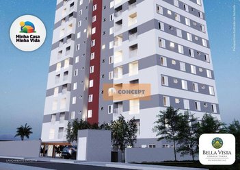 apartment em Estrada Municipal Walter Steurer, Chácara Pavoeiro - Cotia - SP