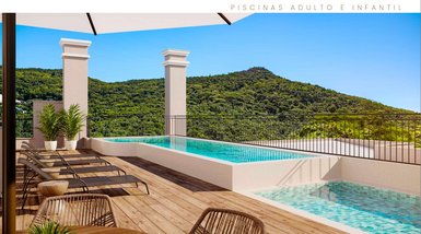 apartment em Virgílio Várzea, Saco Grande - Florianópolis - SC