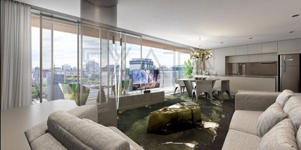 apartment em Rua Funchal, Vila Olímpia - São Paulo - SP