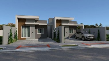 house em Rua Carlos Roberto Dondoni, Recanto Tropical - Cascavel - PR