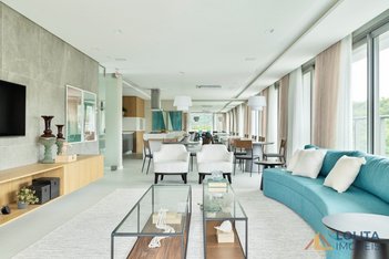 apartment em Estrada Haroldo Soares Glavan, Cacupé - Florianópolis - SC