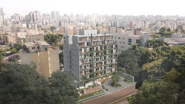 apartment em Rua Amazonas, Água Verde - Curitiba - PR